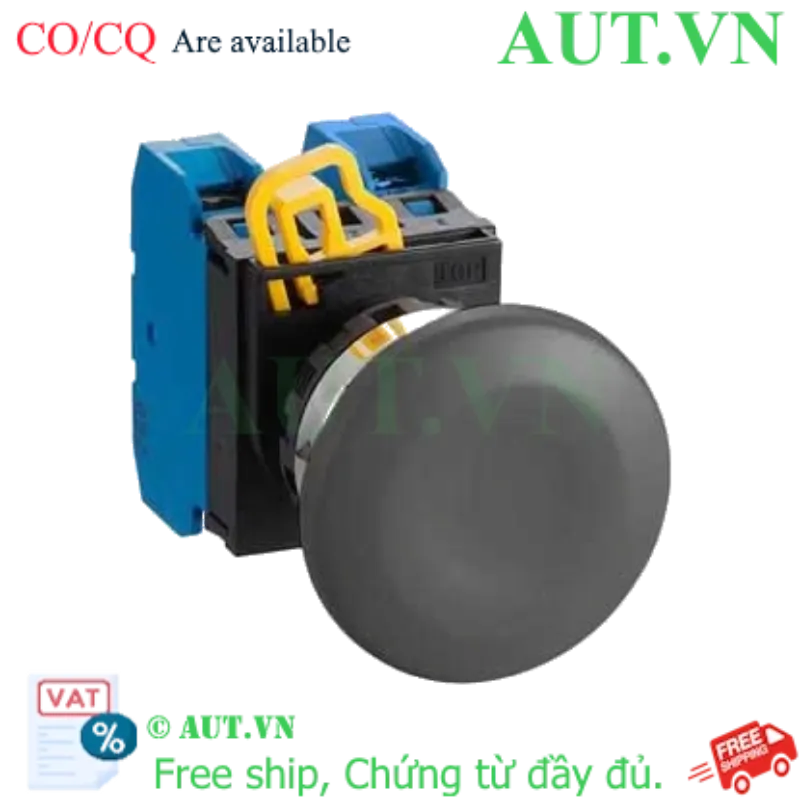 Ảnh của Nút nhấn giữ không đèn IDEC YW4B-A4E20B D22 2NO (Đen)