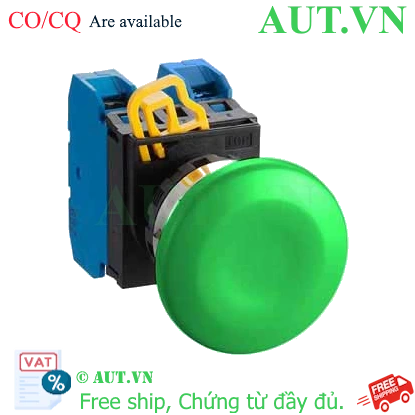 Ảnh của Nút nhấn giữ không đèn IDEC YW4B-A4E20G D22 2NO (Xanh)