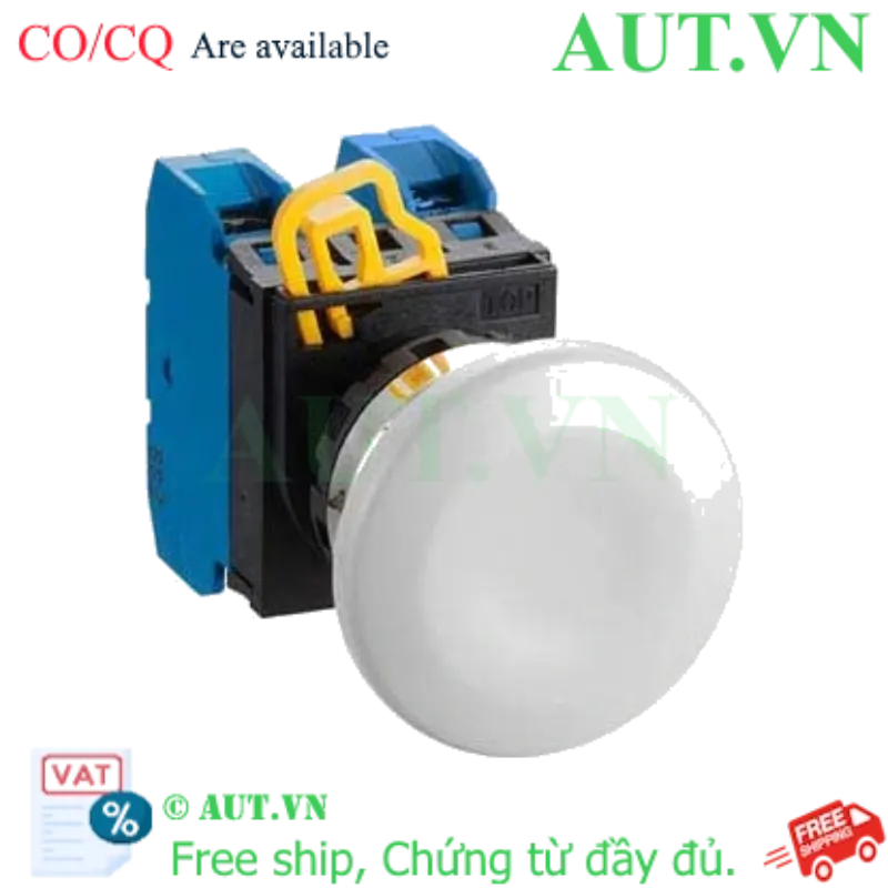 Ảnh của Nút nhấn giữ không đèn IDEC YW4B-A4E20W D22 2NO (Trắng)