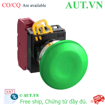 Ảnh của Nút nhấn giữ YW4B-A4E01G IDEC, D22, 1NC, xanh, mới