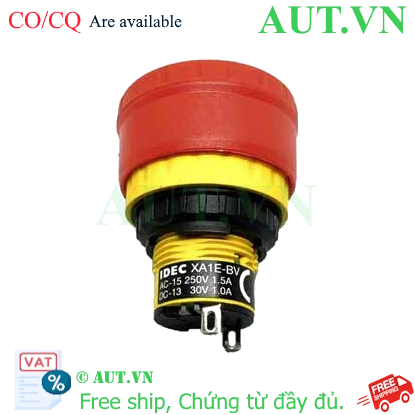 Ảnh của Nút nhấn khẩn cấp D16 IDEC XA1E-BV3U01RH 