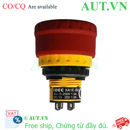 Ảnh của Nút nhấn khẩn cấp D16 IDEC XA1E-BV3U02R 