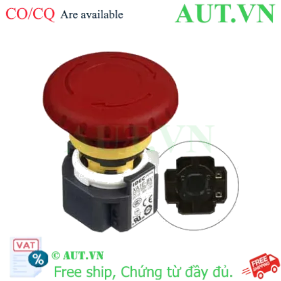 Ảnh của Nút nhấn khẩn cấp D16 IDEC XA1E-BV401R 