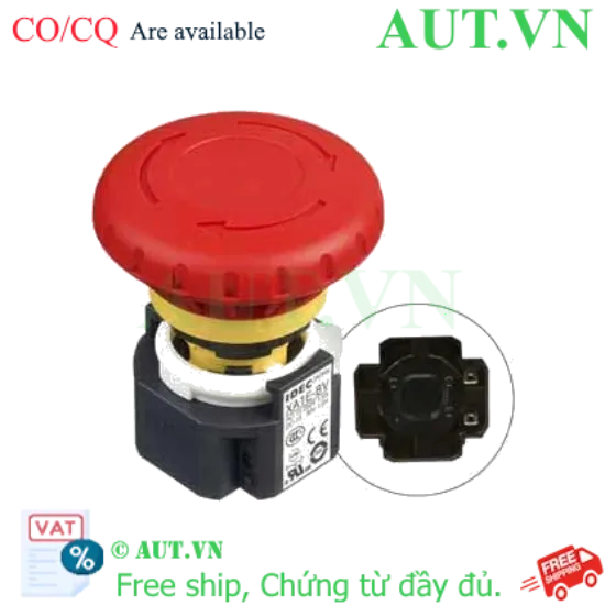 Ảnh của Nút nhấn khẩn cấp D16 IDEC XA1E-BV401RH 