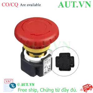 Ảnh của Nút nhấn khẩn cấp D16 IDEC XA1E-BV401VRH 