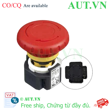 Ảnh của Nút nhấn khẩn cấp D16 IDEC XA1E-BV401VRH 