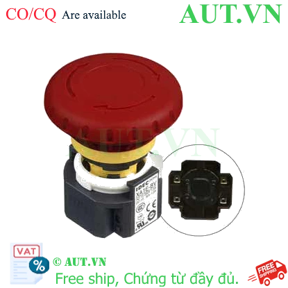 Ảnh của Nút nhấn khẩn cấp D16 IDEC XA1E-BV402R 
