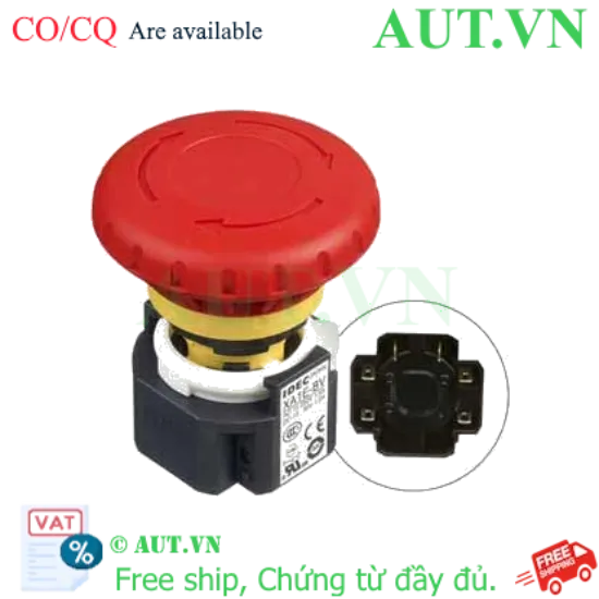 Ảnh của Nút nhấn khẩn cấp D16 IDEC XA1E-BV403RH 