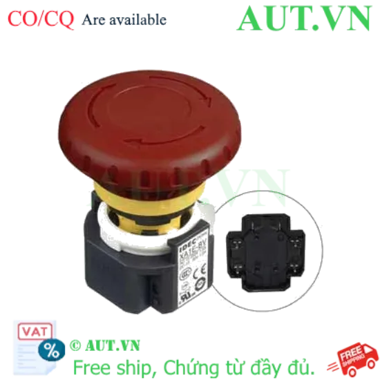 Ảnh của Nút nhấn khẩn cấp D16 IDEC XA1E-BV403VR 