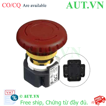 Ảnh của Nút nhấn khẩn cấp D16 IDEC XA1E-BV404VR 