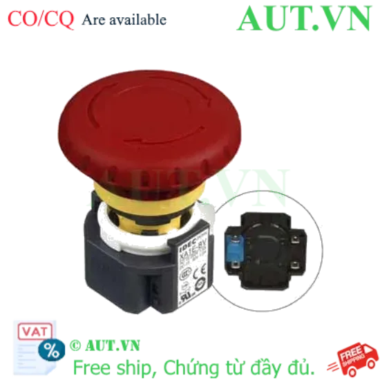 Ảnh của Nút nhấn khẩn cấp D16 IDEC XA1E-BV411R 