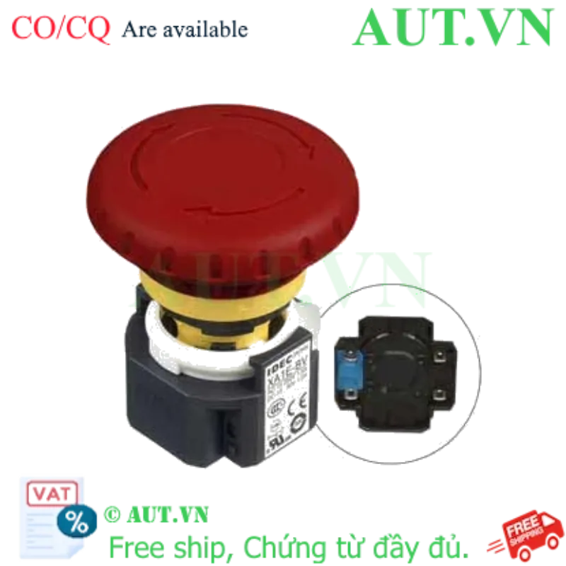 Ảnh của Nút nhấn khẩn cấp D16 IDEC XA1E-BV411R 