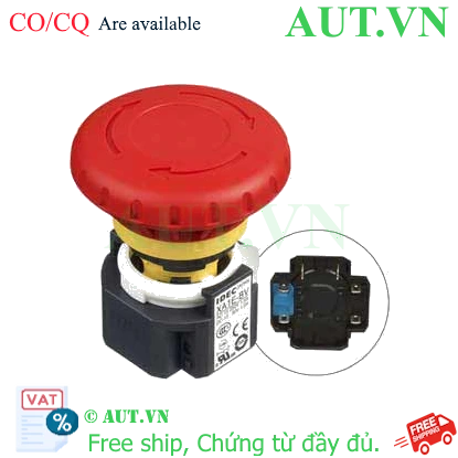 Ảnh của Nút nhấn khẩn cấp D16 IDEC XA1E-BV412RH 