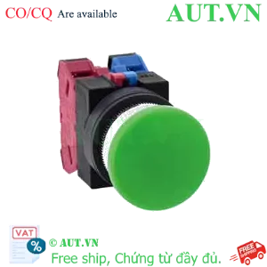 Ảnh của Nút nhấn nhả ABS311NG IDEC, D25, 1NO+1NC, xanh, tốt