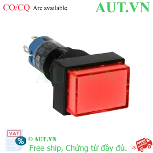 Ảnh của Nút nhấn nhả có đèn IDEC AL1H-M11R 2.0VDC D10 1NO+1NC (Đỏ)