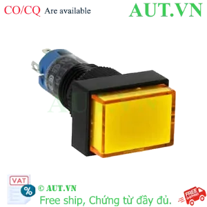 Ảnh của Nút nhấn nhả có đèn IDEC AL1H-M11Y 2.7VDC D10 1NO+1NC (Vàng)
