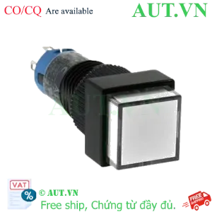 Ảnh của Nút nhấn nhả có đèn IDEC AL1Q-M11JW 2.7VDC D10 1NO+1NC (Trắng)