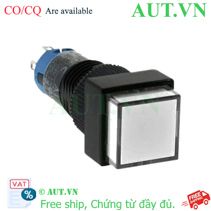 Ảnh của Nút nhấn nhả có đèn IDEC AL1Q-M11JW 2.7VDC D10 1NO+1NC (Trắng)
