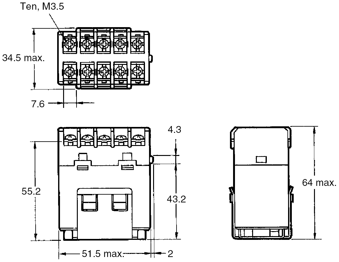Ảnh của Relay trung gian Omron G7J-3A1B-B DC12