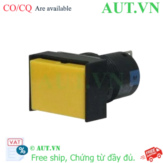 Ảnh của Nút nhấn nhả có đèn IDEC AL6H-M14Y 24VAC/DC D16 1NO+1NC (Vàng)