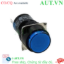 Ảnh của Nút nhấn nhả có đèn IDEC AL6M-M24SC 24VAC/DC D16 2NO+2NC (Xanh)