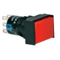 Ảnh của Nút nhấn nhả có đèn IDEC AL6Q-M14R 24VAC/DC D16 1NO+1NC (Đỏ)
