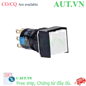 Ảnh của Nút nhấn nhả có đèn IDEC AL6Q-M14WC 24VAC/DC D16 1NO+1NC (Trắng)