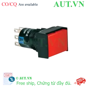 Ảnh của Nút nhấn nhả có đèn IDEC AL6Q-M24RC 24VAC/DC D16 2NO+2NC (Đỏ)