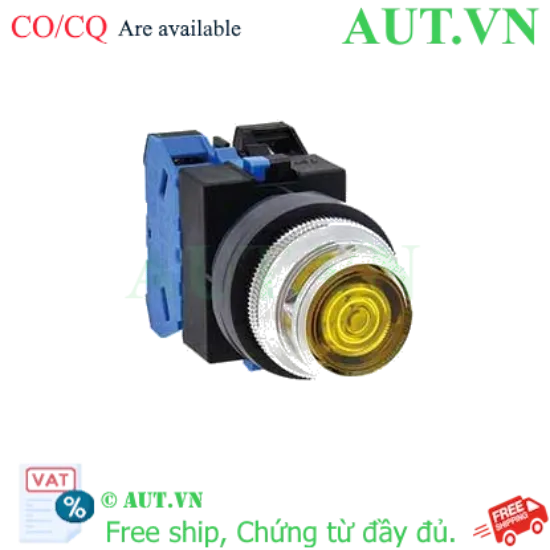 Ảnh của Nút nhấn nhả có đèn IDEC ALFS22211DNR 24VAC/DC D25 1NO+1NC (Đỏ)