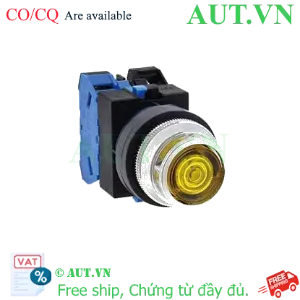 Ảnh của Nút nhấn nhả có đèn IDEC ALFS22220DNPW 24VAC/DC D25 2NO (Trắng)