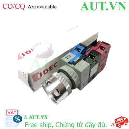 Ảnh của Nút nhấn nhả có đèn IDEC ALFW22211DW 24VAC/DC D22 1NO+1NC (Trắng)