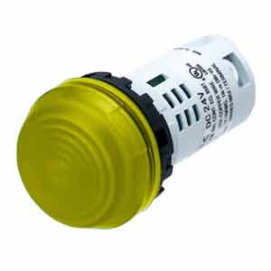 Ảnh của Đèn báo IDEC AP22M-2Q4Y 24VDC D22 (Vàng)