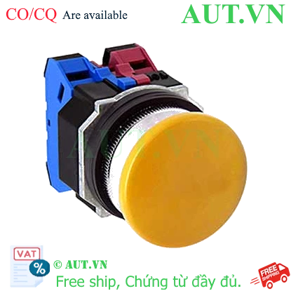 Ảnh của Nút nhấn nhả không đèn IDEC ABD320NY D30 2NO (Vàng)