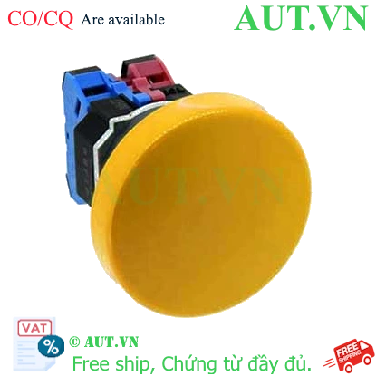 Ảnh của Nút nhấn nhả không đèn IDEC ABD422NY D30 2NO+2NC (Vàng)