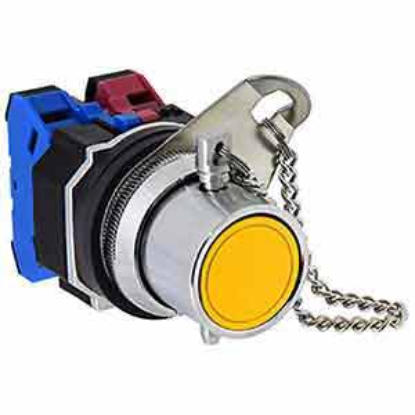 Ảnh của Nút nhấn nhả không đèn IDEC ABD8P20NY D30 2NO (Vàng)