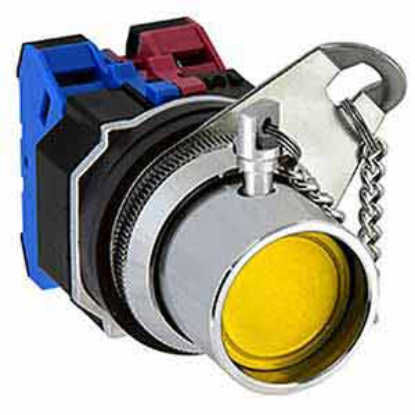 Ảnh của Nút nhấn nhả không đèn IDEC ABD8PN22NY D30 2NO+2NC (Vàng)