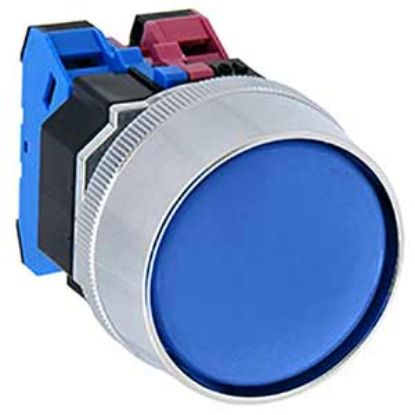 Ảnh của Nút nhấn nhả không đèn IDEC ABGD301NS D30 1NC (Xanh)