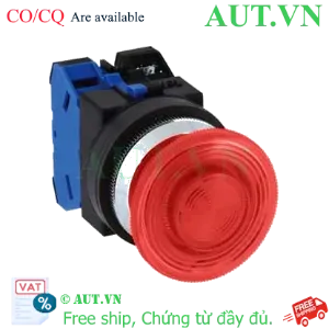 Ảnh của Nút nhấn nhả có đèn IDEC ALN31602DNR 110VAC D30 2NC (Đỏ)