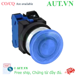 Ảnh của Nút nhấn nhả có đèn IDEC ALN31602DNS 110VAC D30 2NC (Xanh)