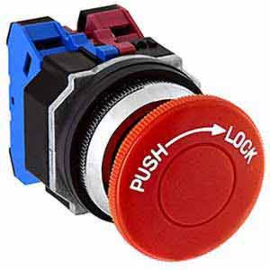 Ảnh của Nút nhấn nhả không đèn IDEC AJD301NR D30 1NC (Đỏ)