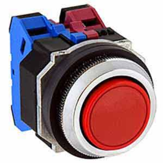 Ảnh của Nút nhấn giữ không đèn IDEC AOD101NR D30 1NC (Đỏ)