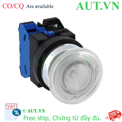 Ảnh của Nút nhấn nhả có đèn IDEC ALN32211DNPW 24VAC/DC D30 1NO+1NC (Trắng)