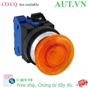 Ảnh của Nút nhấn nhả có đèn IDEC ALN32220DNA 24VAC/DC D30 2NO (Hổ phách)