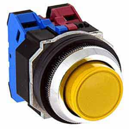 Ảnh của Nút nhấn giữ không đèn IDEC AOD220NY D30 2NO (Vàng)