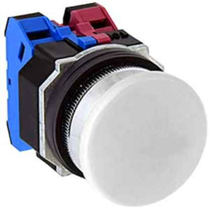 Ảnh của Nút nhấn giữ không đèn IDEC AOD302NW D30 2NC (Trắng)