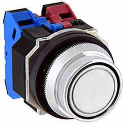 Ảnh của Nút nhấn giữ không đèn IDEC AOFD201NW D30 1NC (Trắng)