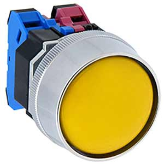 Ảnh của Nút nhấn giữ không đèn IDEC AOGD310NY D30 1NO (Vàng)