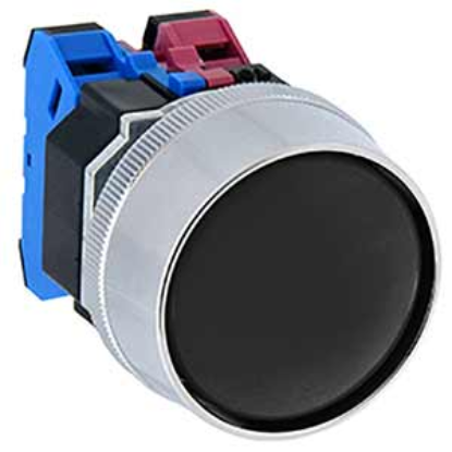 Ảnh của Nút nhấn giữ không đèn IDEC AOGD311NB D30 1NO+1NC (Đen)