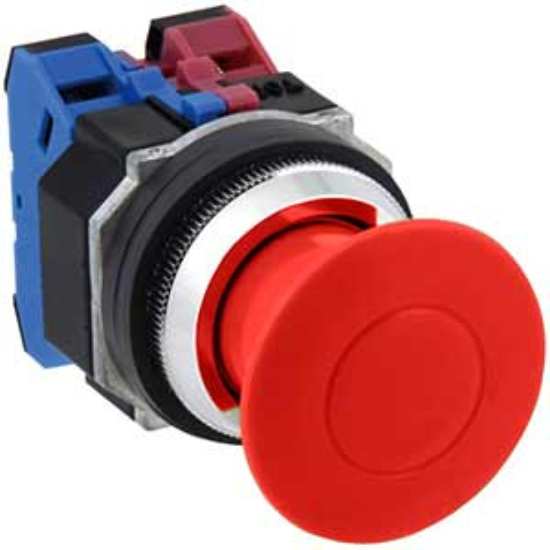 Ảnh của Nút nhấn nhả không đèn IDEC AYD3111NR D30 1NO+1NC (Đỏ)