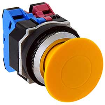 Ảnh của Nút nhấn nhả không đèn IDEC AZD311NY D30 1NO+1NC (Vàng)